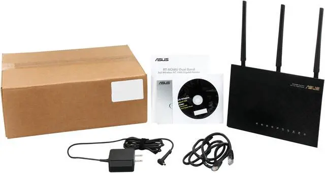 Alt view image 6 of 6 - Asus Certified RT-AC68U Wireless-AC1900 Dual Band Gigabit Router IEEE 802.11ac, IEEE 802.11a/b/g/n