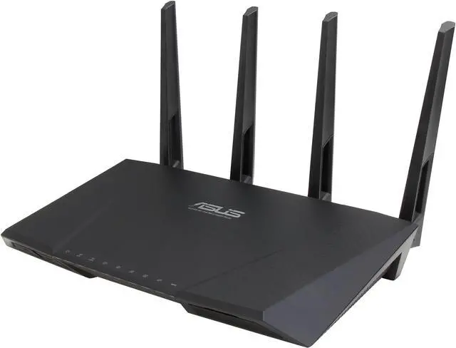 Alt view image 3 of 6 - ASUS RT-AC87U Dual-band 4x4 AC2400 4-port Gigabit Gaming Router with AiProtection Powered by Trend Micro