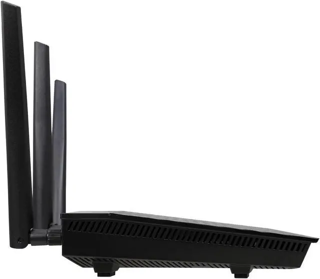 Alt view image 4 of 6 - ASUS RT-AC66R Dual-Band Wireless-AC1750 Gigabit Router IEEE 802.11ac, IEEE 802.11a/b/g/n, IEEE 802.3/3u/3ab