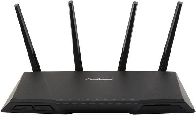 Alt view image 2 of 6 - Asus Certified RT-AC87U Wireless-AC2400 Dual-band Gigabit Router