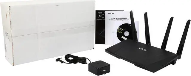 Alt view image 6 of 6 - Asus Certified RT-AC87U Wireless-AC2400 Dual-band Gigabit Router
