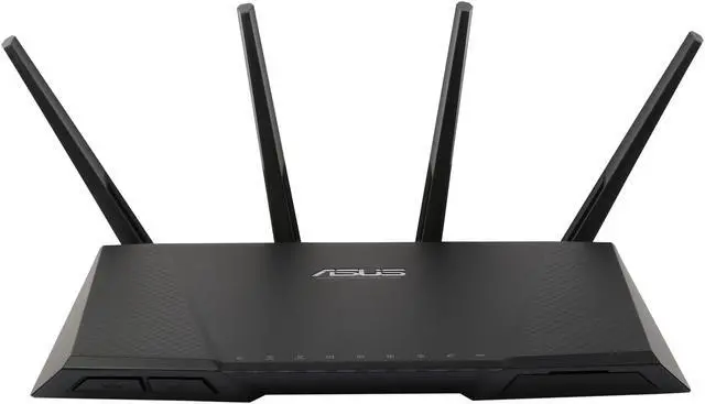 Alt view image 2 of 6 - ASUS RT-AC87R Wireless-AC2400 Dual-band Gigabit Router