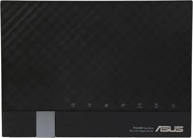 Alt view image 2 of 6 - ASUS RT-AC56R 802.11ac Dual-Band Wireless-AC1200 Gigabit Router