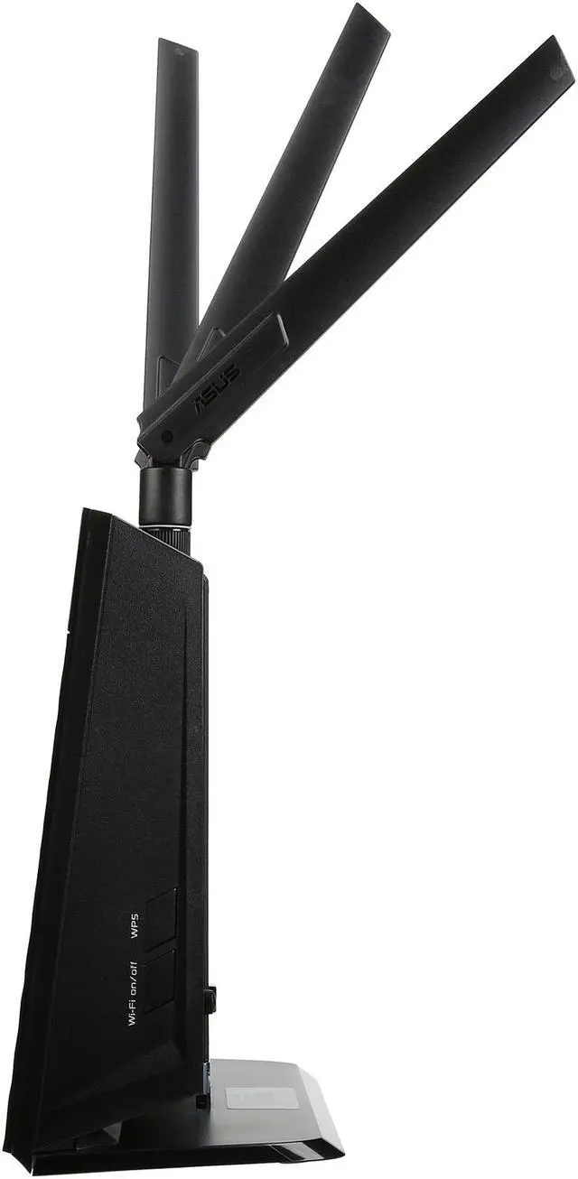 Alt view image 5 of 6 - ASUS RT-AC68P Wireless-AC1900 Dual Band Gigabit Router IEEE 802.11ac, IEEE 802.11a/b/g/n AiProtection with Trend Micro for Complete Network Security-Certified Refurbished