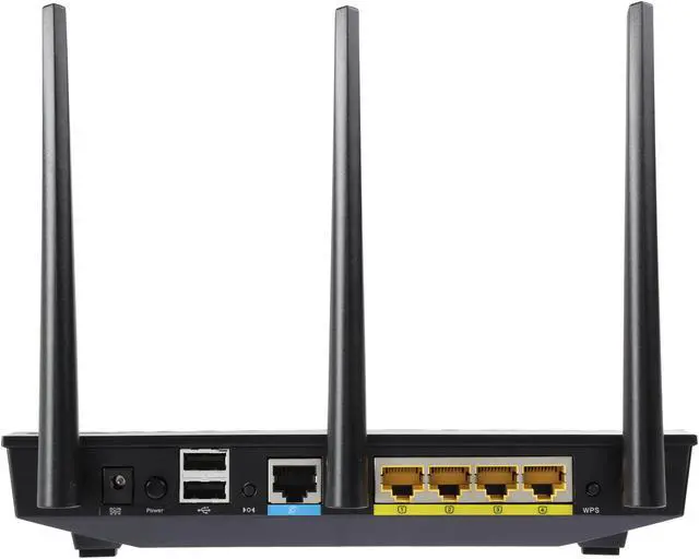 Alt view image 4 of 6 - ASUS RT-AC1750 802.11ac Dual-Band Wireless-AC1750 Gigabit Router