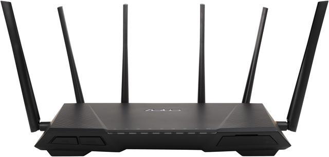 Alt view image 2 of 6 - Asus Certified RT-AC3200 Tri-Band AC3200 Wireless Gigabit Router