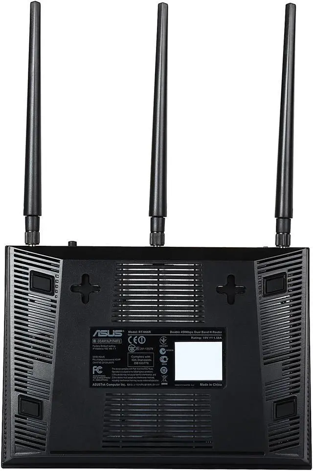 Alt view image 6 of 8 - ASUS RT-N66R Dual-Band Wireless-N900 Gigabit Router, DD-WRT Open Source Support, IEEE 802.11a/b/g/n, IEEE 802.3/3u/3ab