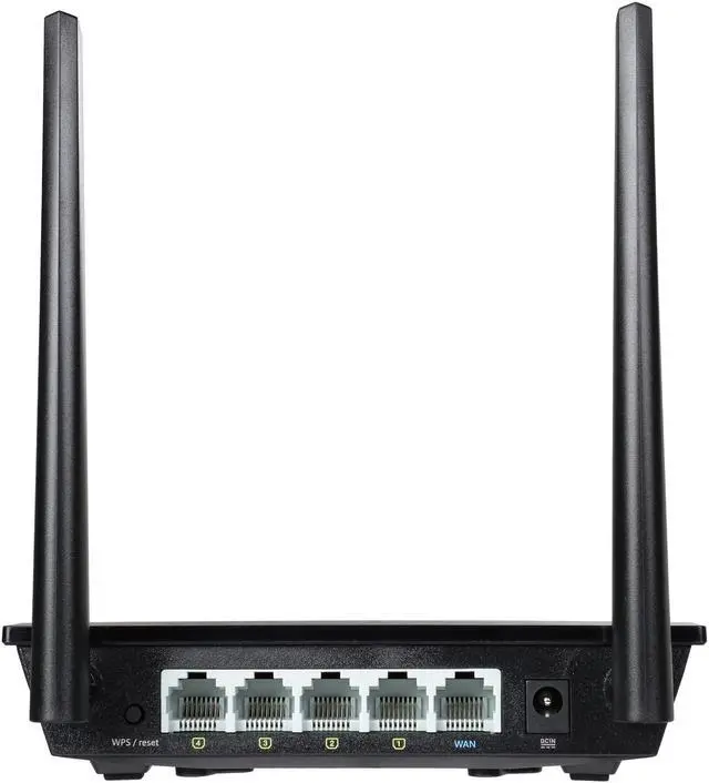 Alt view image 6 of 7 - ASUS RT-N300 B1 N300 Wi-Fi Router with Three Operating Modes and Two High-performance Antennas