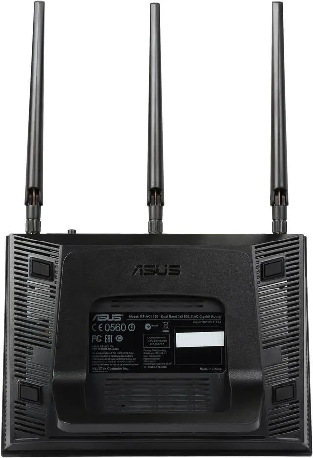 Alt view image 4 of 6 - Asus Certified AC1750 Wireless Dual Band Gigabit Router