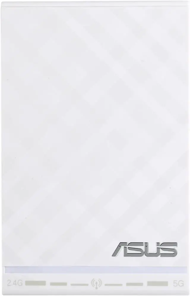 Alt view image 3 of 7 - ASUS RP-N54 Dual-Band (2.4 GHz, 5 GHz) Wireless N600 Repeater / Access Point / Media Bridge with RJ45 10/100 Ethernet and Audio Ports