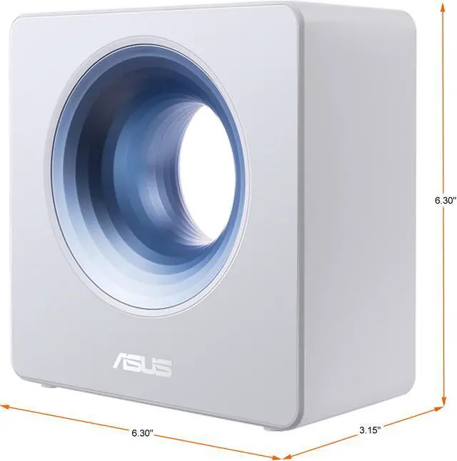 Alt view image 4 of 9 - ASUS Blue Cave AC2600 Dual-Band Wireless Router for Smart Homes, Featuring Intel Wi-Fi Technology and AiProtection Network Security Powered by Trend Micro