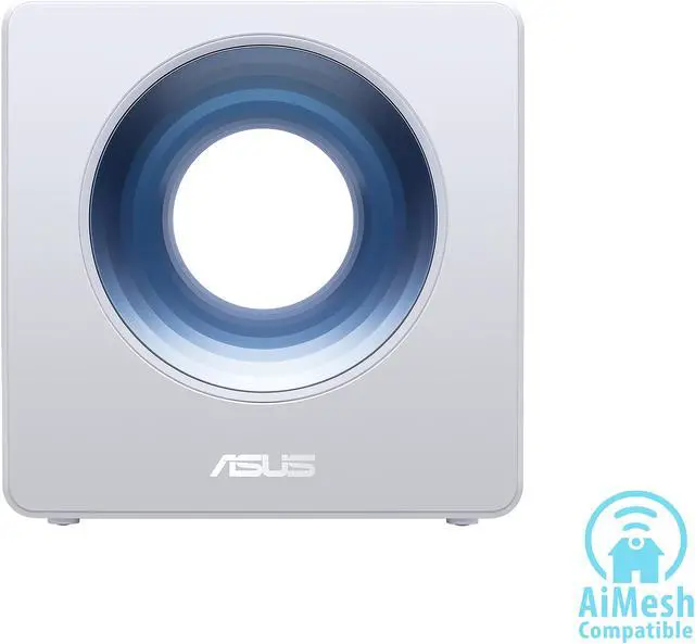 Alt view image 2 of 9 - ASUS Blue Cave AC2600 Dual-Band Wireless Router for Smart Homes, Featuring Intel Wi-Fi Technology and AiProtection Network Security Powered by Trend Micro