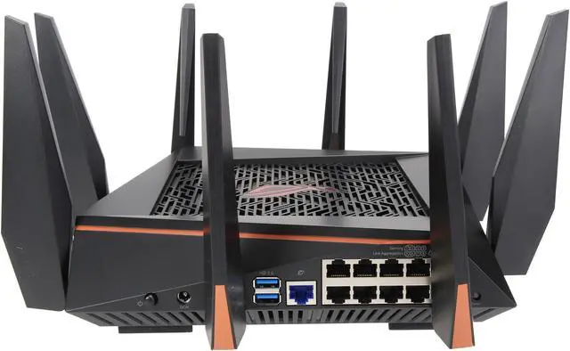 Alt view image 4 of 7 - Asus Certified GT-AC5300Tri-band Gaming Router - Best Solution for VR Gaming and 4K Streaming