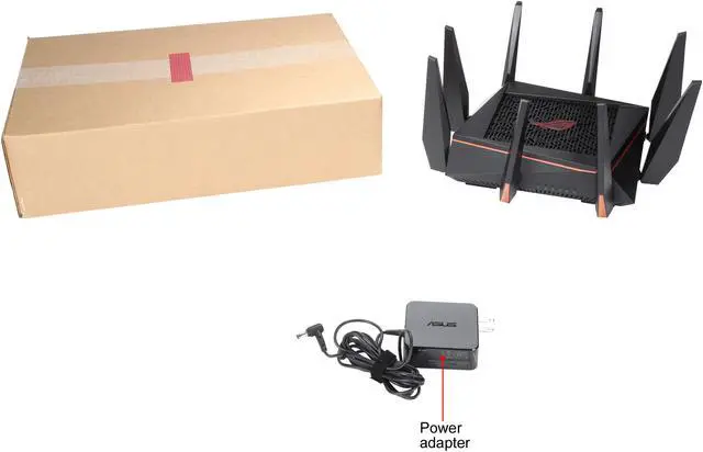 Alt view image 7 of 7 - Asus Certified GT-AC5300Tri-band Gaming Router - Best Solution for VR Gaming and 4K Streaming