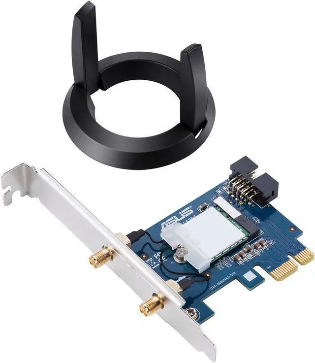 Main image of ASUS Dual Band 802.11AC Wireless-AC2100 PCI-E Bluetooth 5 Gigabit Wi-Fi Adapter, 160MHz Support