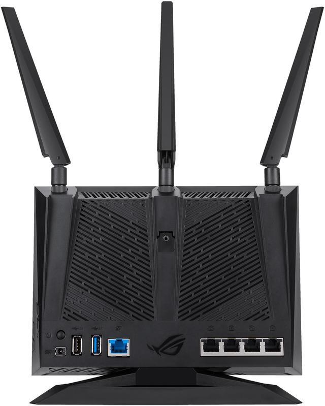 Alt view image 8 of 8 - ASUS ROG (GT-AC2900) Dual-Band Wireless Gigabit Wi-Fi Gaming Router - GeForce NOW Optimization with Triple-Level Game Acceleration, 4 x LAN, 1 x USB 3.0, 1 x USB 2.0 Compatible with AiMesh