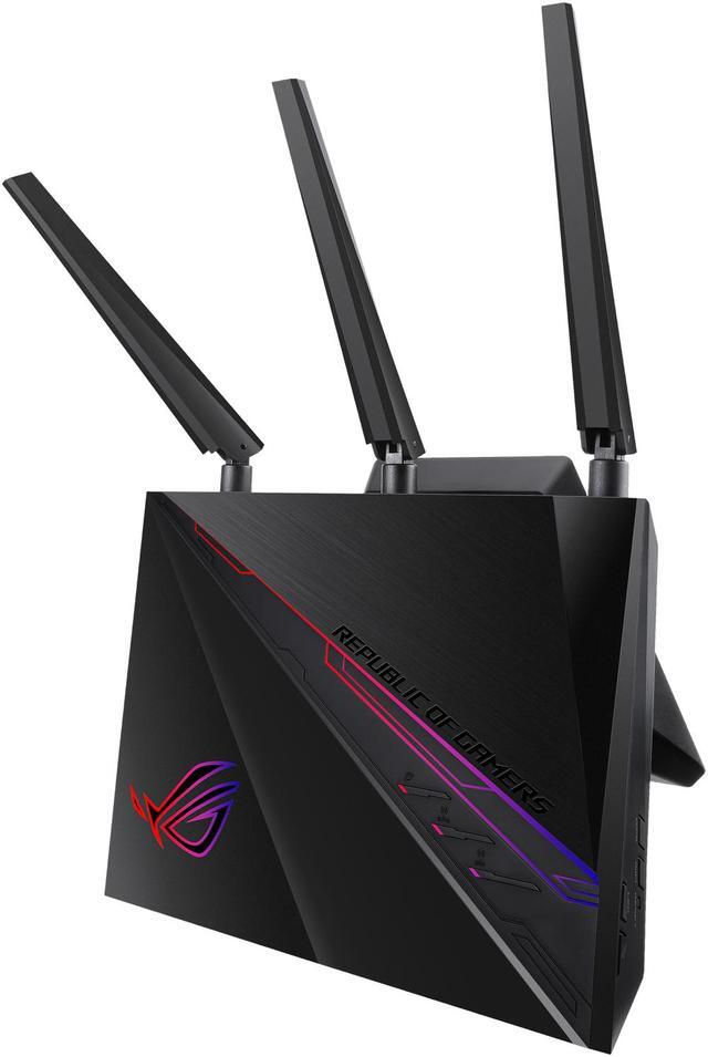 Alt view image 6 of 8 - ASUS ROG (GT-AC2900) Dual-Band Wireless Gigabit Wi-Fi Gaming Router - GeForce NOW Optimization with Triple-Level Game Acceleration, 4 x LAN, 1 x USB 3.0, 1 x USB 2.0 Compatible with AiMesh