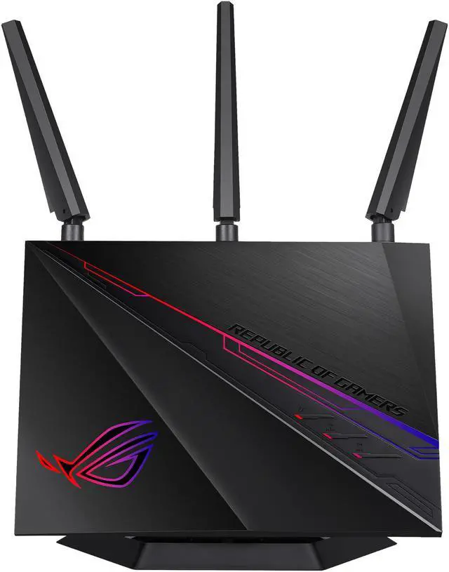 Alt view image 3 of 7 - ASUS GT-AC2900/CA ROG Rapture GT-AC2900 AC2900 Dual Band Wi-Fi Gaming Router