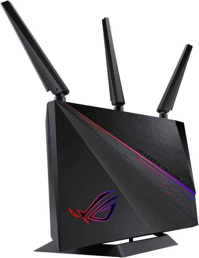 Alt view image 4 of 7 - ASUS GT-AC2900/CA ROG Rapture GT-AC2900 AC2900 Dual Band Wi-Fi Gaming Router