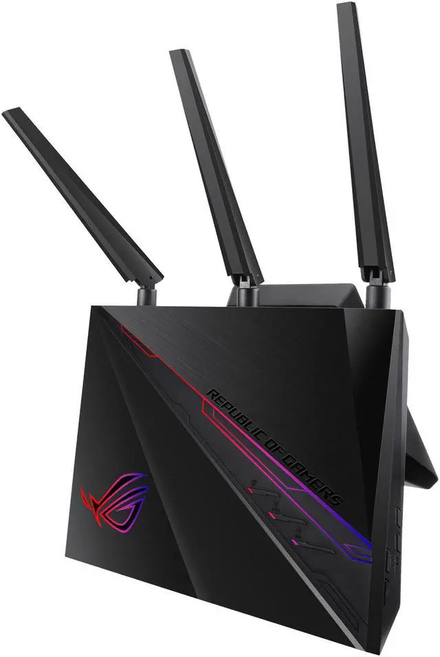 Alt view image 6 of 7 - ASUS GT-AC2900/CA ROG Rapture GT-AC2900 AC2900 Dual Band Wi-Fi Gaming Router