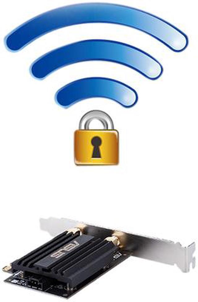 Alt view image 9 of 11 - ASUS AX3000 (PCE-AX58BT) Next-Gen WiFi 6 Dual Band PCIe Wireless Adapter with Bluetooth 5.0 - OFDMA, 2x2 MU-MIMO and WPA3 Security