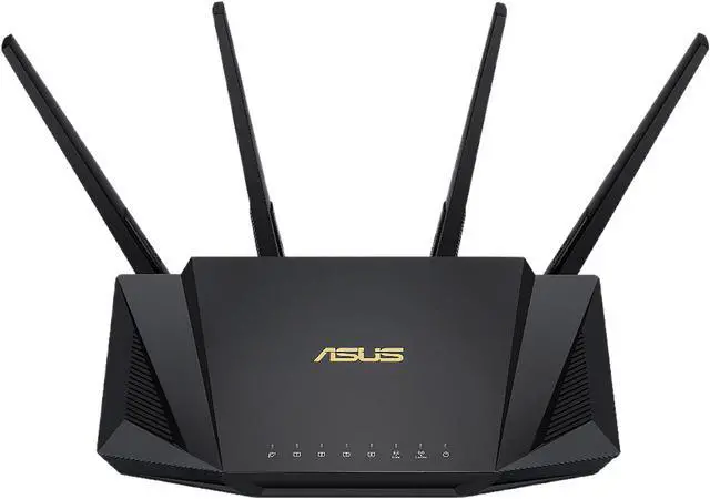 Alt view image 3 of 5 - ASUS RT-AX58U/CA AX3000 Dual Band WiFi 6 (802.11ax) Router