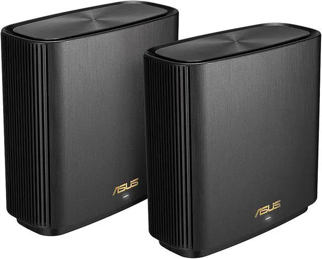Alt view image 3 of 5 - ASUS ZenWiFi AX6600 Tri-Band Mesh WiFi 6 System - Whole Home Coverage up to 5500 sq.ft & 6+ rooms, AiMesh, Included Lifetime Internet Security, Easy Setup, 3 SSID, Parental Control, Charcoal (XT8 2PK)