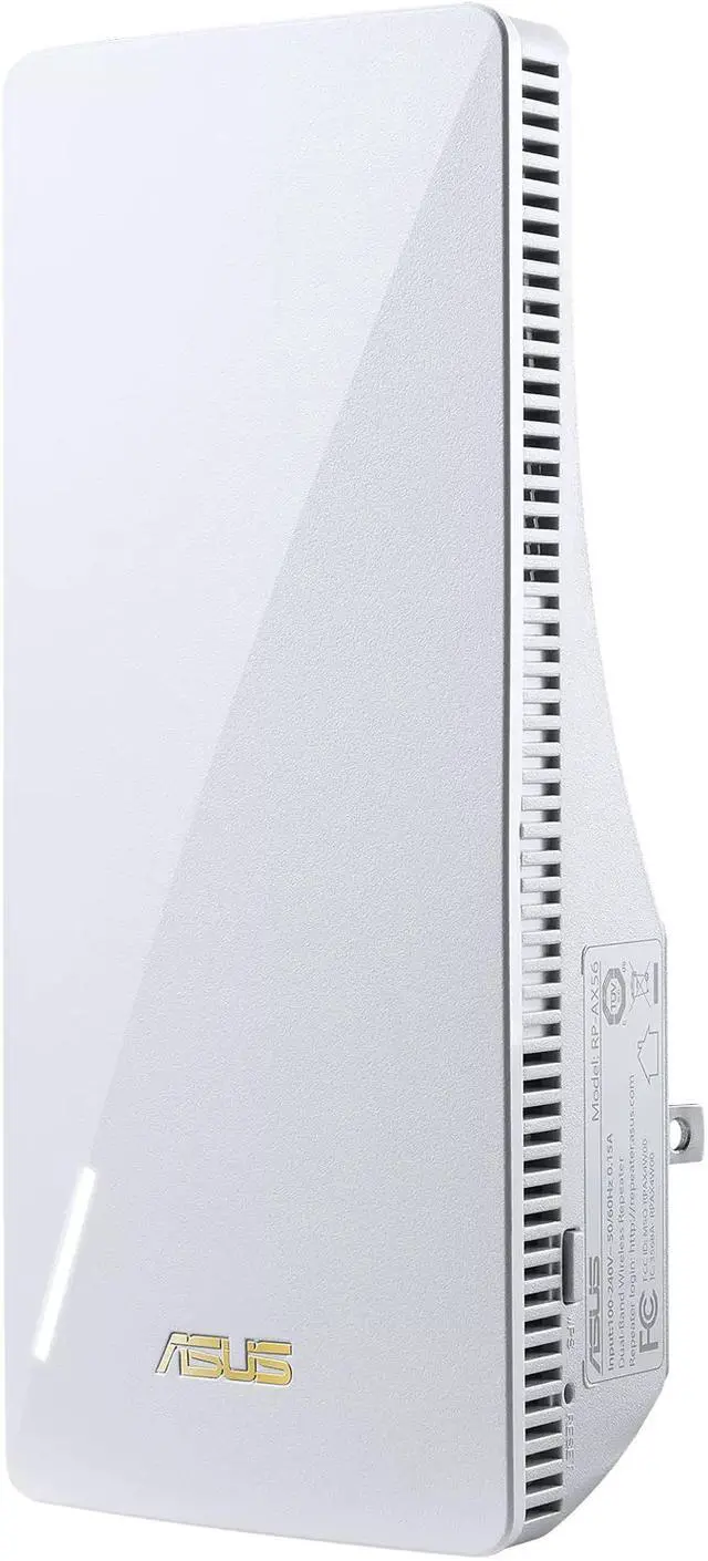 Alt view image 3 of 4 - ASUS RP-AX56/CA AX1800 Dual Band WiFi 6 (802.11ax) Range Extender / AiMesh Extender for Seamless Mesh WiFi; Works with Any WiFi Router