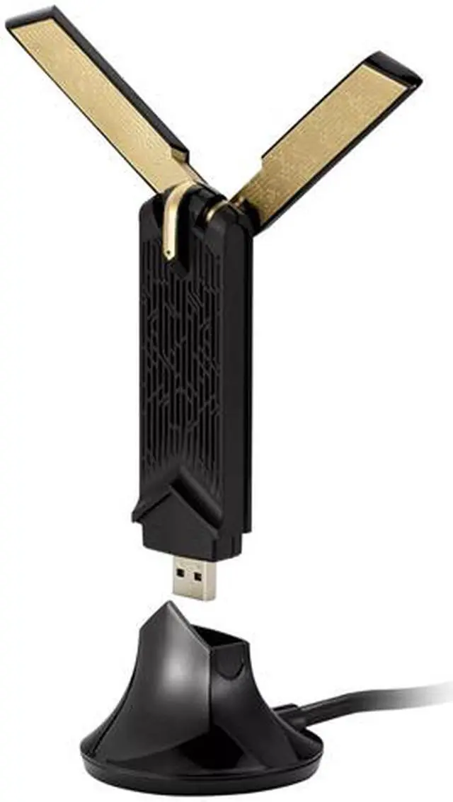 Alt view image 5 of 5 - ASUS WiFi 6 AX1800 USB WiFi Adapter (USB-AX56) - Dual Band WiFI 6 client, 2x2 Support, Gaming & Streaming, Plug-and-Play, WPA3 Network Security, MU-MIMO, Beamforming