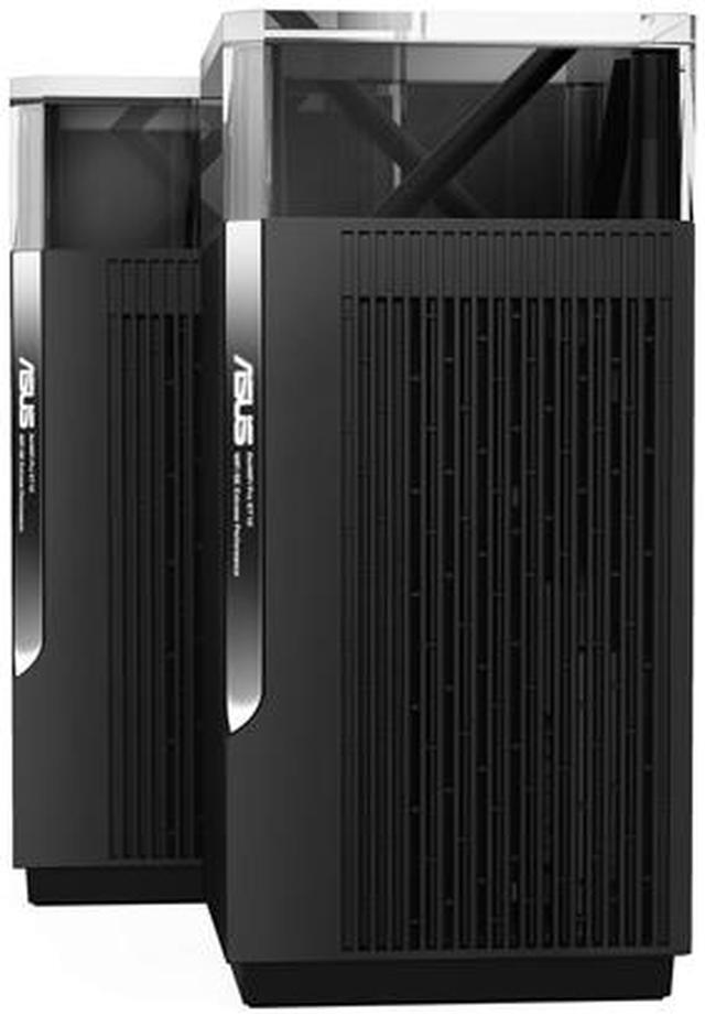 Alt view image 4 of 10 - ASUS ZenWiFi Pro AXE11000 Tri-Band WiFi 6E Mesh System (ET12 2PK) - Whole Home Coverage up to 6000 Sq.Ft & 6+ Rooms, Dual 2.5G Ports, 6GHz Band, AiMesh, Included Lifetime Internet Security, Easy Setup