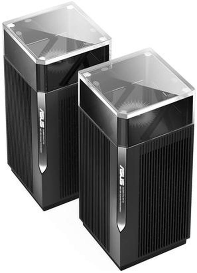 Alt view image 5 of 10 - ASUS ZenWiFi Pro AXE11000 Tri-Band WiFi 6E Mesh System (ET12 2PK) - Whole Home Coverage up to 6000 Sq.Ft & 6+ Rooms, Dual 2.5G Ports, 6GHz Band, AiMesh, Included Lifetime Internet Security, Easy Setup