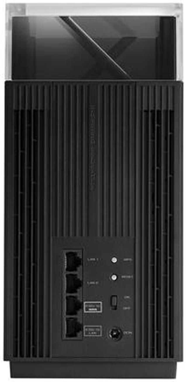 Alt view image 8 of 10 - ASUS ZenWiFi Pro AXE11000 Tri-Band WiFi 6E Mesh System (ET12 2PK) - Whole Home Coverage up to 6000 Sq.Ft & 6+ Rooms, Dual 2.5G Ports, 6GHz Band, AiMesh, Included Lifetime Internet Security, Easy Setup