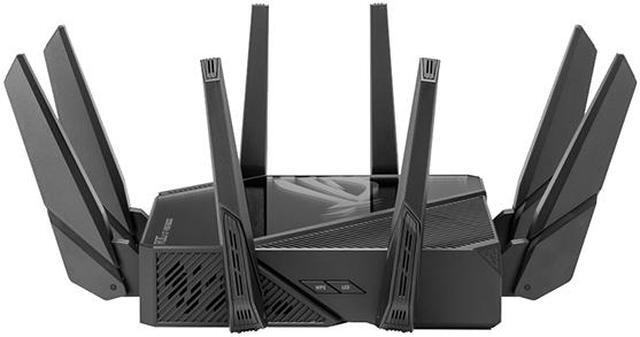 Alt view image 7 of 8 - ASUS ROG Rapture WiFi 6E Gaming Router (GT-AXE16000) - Quad-Band, 6 GHz Ready, Dual 10G Ports, 2.5G WAN Port, AiMesh Support, Triple-level Game Acceleration, Lifetime Internet Security, Instant Guard