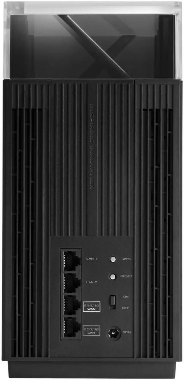 Alt view image 6 of 8 - ASUS ZenWiFi Pro AX11000 Tri-Band WiFi 6 Mesh System (XT12 2PK) - Whole Home Coverage up to 6000 Sq.Ft & 6+ Rooms, Dual 2.5G Ports, AiMesh, Included Lifetime Internet Security, Easy Setup