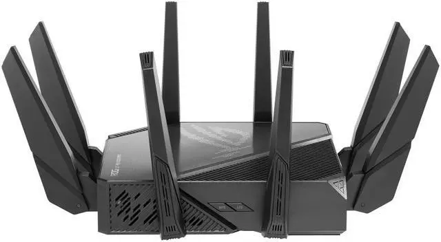 Alt view image 4 of 11 - ASUS ROG Rapture GT-AX11000 Pro Tri-Band WiFi 6 gaming router, 2.5G port, 10G port, Quad-core 2.0 GHz CPU, ASUS RangeBoost Plus, UNII4, Triple-level game acceleration, Lifetime internet security, and AiMesh support