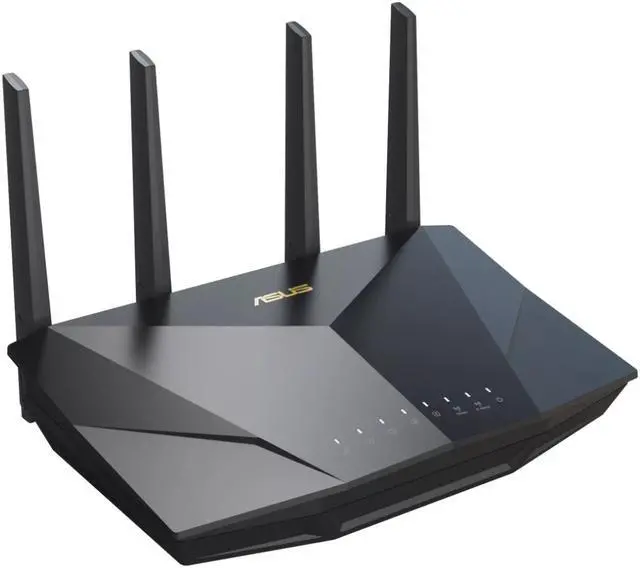 Alt view image 7 of 8 - ASUS RT-AX5400 Dual Band WiFi 6 Extendable Router, Lifetime Internet Security Included, Instant Guard, Advanced Parental Controls, Built-in VPN, AiMesh Compatible, Gaming & Streaming, Smart Home