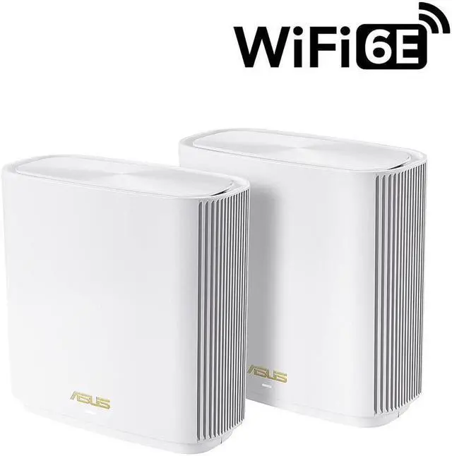 Alt view image 8 of 8 - Manufacturer REFURBISHED- ASUS ZenWiFi Whole-Home Tri-Band Mesh WiFi 6E System (ET8 2PK), Coverage up to 5,500 sq.ft & 6+Rooms, 6600Mbps, New 6GHz Band, AiMesh,Instant Guard