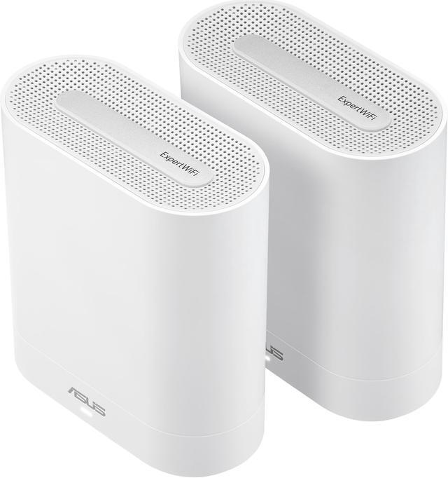 Alt view image 2 of 8 - ASUS ExpertWiFi EBM68 AX7800 Tri-band Business Mesh WiFi 6 System (2 Pack) - Custom Guest Portal & SDN, Easy Setup and Remote Management, Scalable with ExpertWiFi, AIMesh, Free Commercial-grade Network Security & VPN, VLAN, Dual and backup