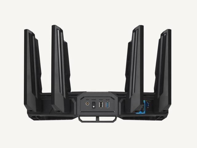 ASUS ROG Rapture GT-BE98 Pro Router Gaming WiFi 7 Quad-Band Fino A 30 Gbps Con Doppia Porta 10G