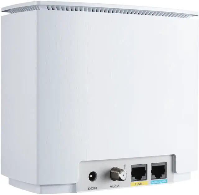 Alt view image 5 of 5 - ASUS ZenWiFi AX Hybrid(XC5) AX3000 + MoCA 2.5 Mesh WiFi 6 System (1pk) - Whole Home Coverage up to 2,400 Sq.Ft. & 2+ Rooms for Thick Walls, AiMesh, Free Lifetime Security, Easy Setup