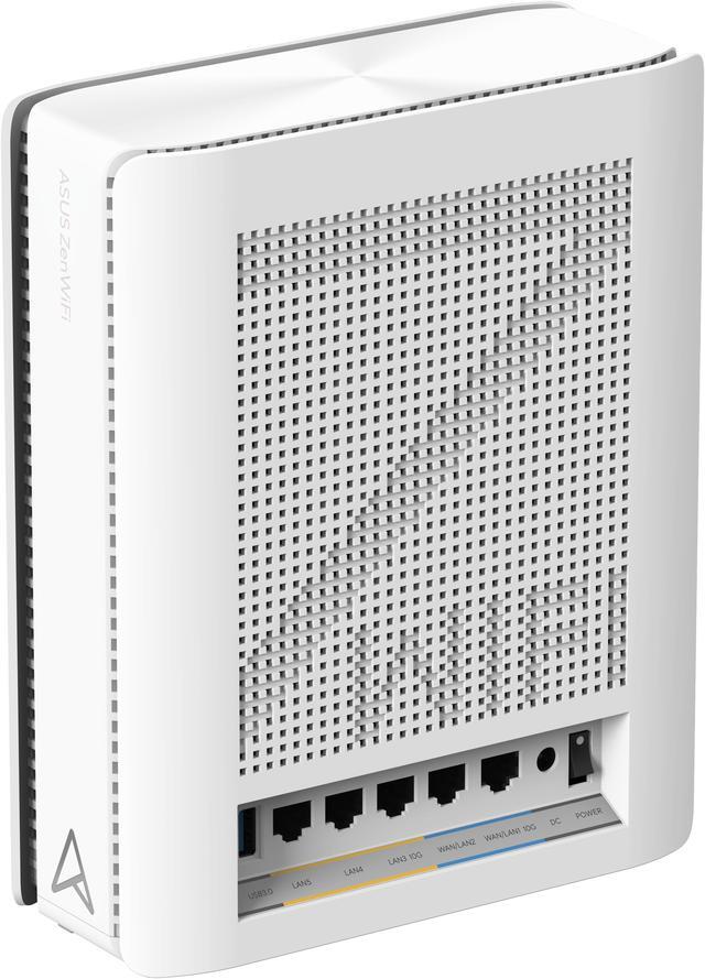 Alt view image 6 of 7 - ASUS ZenWiFi BQ16 Pro Quad-band WiFi 7 Mesh Router (2 Pack), up to 8000 sqft, 2x 10G ports each, Smart Home Master with multi-SSID, VPN & parental controls, Subscription-free security, AiMesh
