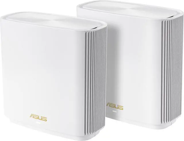 Alt view image 2 of 4 - ASUS ZenWiFi Whole-Home Tri-band Mesh WiFi 6E System (ET9 2PK), Coverage up to 5,500 sq.ft, 7800Mbps, new 6GHz band, AiMesh, Lifetime Free Internet Security, Parental Control, Easy Setup