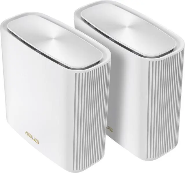 Alt view image 3 of 4 - ASUS ZenWiFi Whole-Home Tri-band Mesh WiFi 6E System (ET9 2PK), Coverage up to 5,500 sq.ft, 7800Mbps, new 6GHz band, AiMesh, Lifetime Free Internet Security, Parental Control, Easy Setup