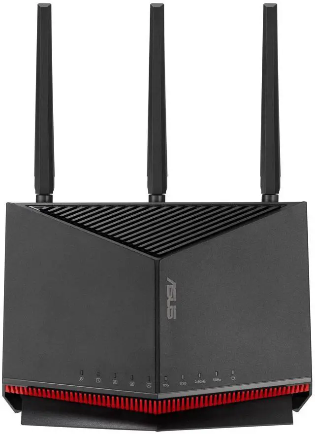 Main image of ASUS RT-BE86U BE6800 Dual-Band WiFi 7 Router, Supports 4096-QAM, MLO, AI WAN Detection, AiMesh, Subscription-Free Network Security, and Comprehensive VPN Features, Guest Network Pro, Gaming