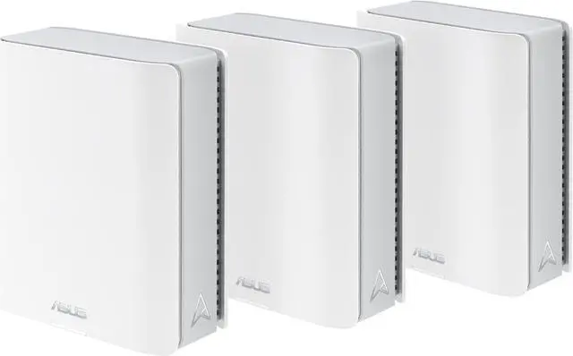Main image of ASUS ZenWiFi BT6 Tri-Band WiFi 7 Mesh, 9.4 Gbps, 7600 sq.ft. (3pk), 2.5G WAN Port, Security and Parental Controls Included, Smart Home Master SSIDs, 4G & 5G Mobile Tethering- BT6 (W-3-PK)