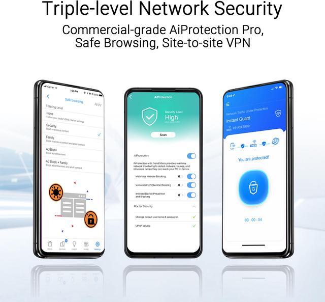 Alt view image 7 of 10 - ASUS ZenWiFi BD4 (1-Pack) Dual-Band WiFi 7 Mesh, 3600 Mbps, 2450 sq. ft., Dual 2.5G Ports, Security and Parental Controls Included, Smart Home Master SSIDs
