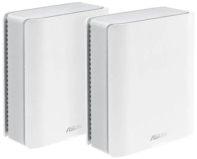 Main image of Asus ZenWiFi BT8 BT8(W-2-PK) Wi-Fi 7 IEEE 802.11 a/b/g/n/ac/ax/be Ethernet Wireless Router - White  ZenWiFiBT82PK