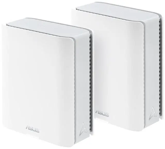 Alt view image 3 of 5 - Asus ZenWiFi BT8 BT8(W-2-PK) Wi-Fi 7 IEEE 802.11 a/b/g/n/ac/ax/be Ethernet Wireless Router - White  ZenWiFiBT82PK
