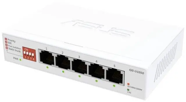 Alt view image 2 of 4 - ASUS QG-U1050 Unmanaged Network Switches