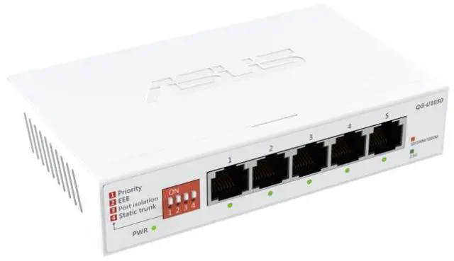 Alt view image 3 of 4 - ASUS QG-U1050 Unmanaged Network Switches